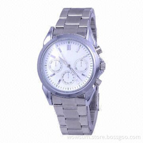 Alloy Material Fashion Men Watch, 30m Water-resistant